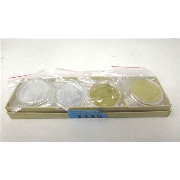 10 Dogecoin Commemorative Rounds