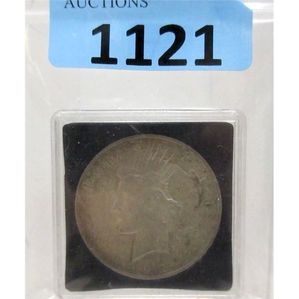 1922 USA Peace Silver Dollar Coin - .900 Silver