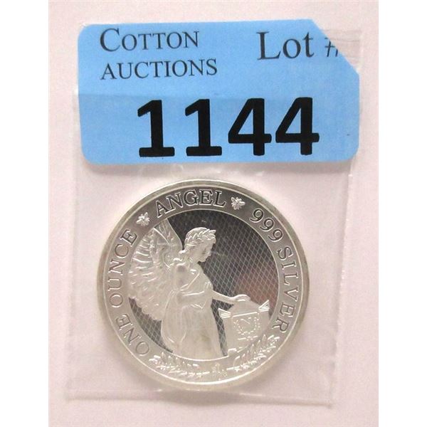1 Oz. .999 Fine Silver 2021 "Angel" Round
