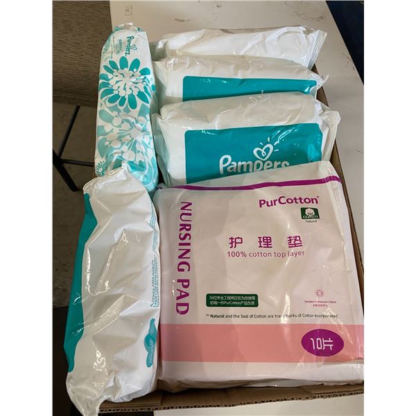 Nursing pads and baby wioesn