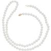 Image 1 : Cultured Pearl, Gold Necklace