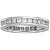Image 1 : Diamond, White Gold Eternity Band