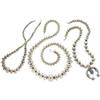 Image 1 : Silver Bead Necklace Lot
