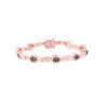 Brown Diamond Fashion Bracelet 2 Cttw 10kt Rose Gold