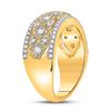 Image 3 : Diamond Band Ring 1/2 Cttw 14kt Yellow Gold