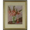 Image 2 : OIL PAINTING LEON HAMMOND WA GLADIOLAS FLORAL