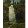 Image 1 : OIL PAINTING RICHARD MEYER MARSHALL FALLS OREGON