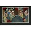 Image 1 : OIL PAINTING ON GLASS CHRISTOPHER KROEHLER WA KISS