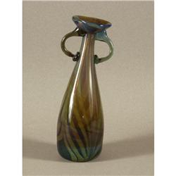 ART GLASS: Robert Adamson art glass vase