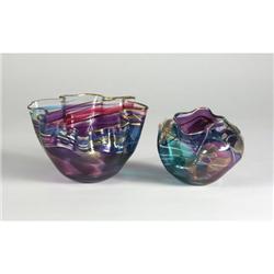 ART GLASS SCOTT CURRY BASKET