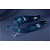 Image 2 : DALE CHIHULY ART GLASS BLUE CHANDELIER PIECES