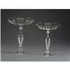 Image 1 : DANTE MARIONI ART GLASS GOBLET PAIR