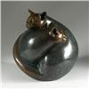 Image 1 : GEORGIA GERBER BRONZE CATS