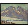 Image 1 : OIL PAINTING JULES DAHLAGER COPPER RIVER VALLEY AK
