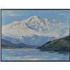 Image 1 : OIL PAINTING JULES DAHLAGER MT. MCKINLEY AK