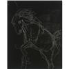 Image 1 : MONOPRINT GWEN KNIGHT HORSE