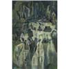 Image 1 : LOUISE GILBERT TEMPERA PAINTING