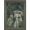 Image 2 : LOUISE GILBERT TEMPERA PAINTING