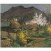 Image 1 : OIL PAINTING YUO SUNG WON SPRING LANDSCAPE