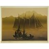 Image 1 : SERIGRAPH ELTON BENNETT ''RENDEZVOUS'' SAILBOAT NW