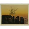 Image 1 : SERIGRAPH ELTON BENNETT ''EBB TIDE'' SHIP NW