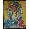 Image 1 : OIL PAINTING WILLERING EPKO WOMAN FANCIFUL HAT