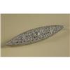 Image 1 : ART DECO STYLE 18K WHITE GOLD & DIAMOND BROOCH