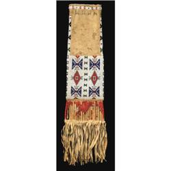 Sioux Beaded Pipebag, 19th century