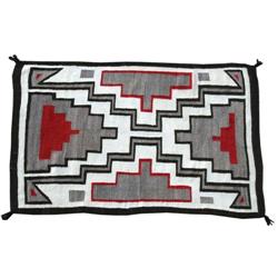 Navajo Weaving, Crystal Storm Pattern, c. 1920