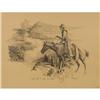 Image 1 : J.K. Ralston, Pen & Ink Drawing