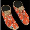 Image 1 : Sioux Man's Moccasins, c. 1910