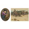 Image 1 : Alice Joy pastel and Austin Deuel watercolor