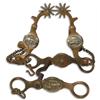 Image 1 : Buermann Spurs & Bronze Bit marked RR
