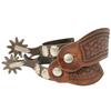 Image 1 : Crockett Iron Spurs, Silver overlays