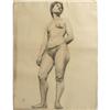 Image 2 : Walter Ufer, Two Graphite Drawings