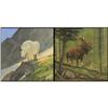 Image 1 : Nicholas Coleman, 2 Oils on Board