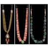 Image 1 : Three Pueblo Indian Made Necklaces