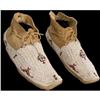 Image 1 : Cheyenne Beaded Moccasins, c. 1910