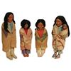 Image 1 : Four Skookum Dolls, 2 males, 2 females