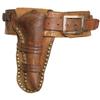 Image 1 : 266: Miles City Saddlery Gun Belt, Holster