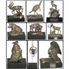 Image 1 : 295: Charles M. Russell, 9 Trigg Silver Bronzes