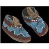 Image 1 : 303: Northern Plains Childs Beaded Moccasins