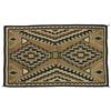 Image 1 : 337: Navajo Weaving, Two Grey Hills, c. 1940s
