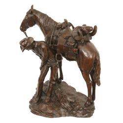 379: Bill Nebeker, Bronze Sculpture