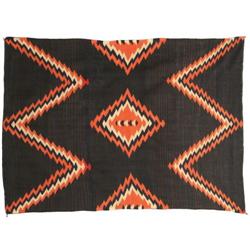 433: Late Classic Navajo Moki Serape, c. 1865