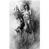 Image 1 : 439: Howard Terpning, Charcoal on Board