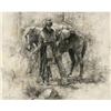 Image 1 : 440: Howard A. Terpning, Mixed Medium