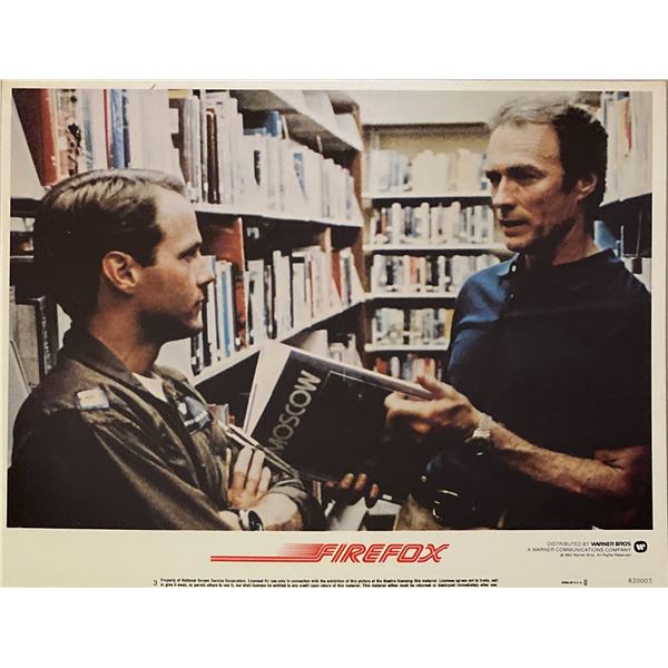 Firefox original 1982 vintage lobby card