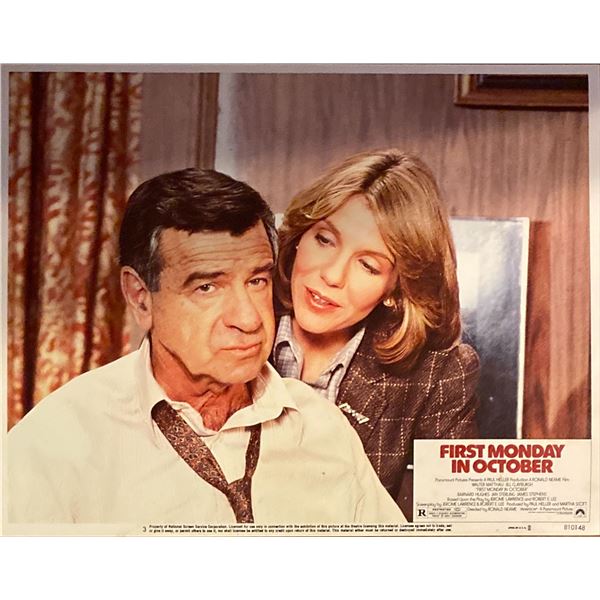 First Monday in October original 1981 vintage lobby card