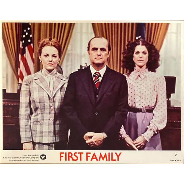 First Family original 1980 vintage lobby card